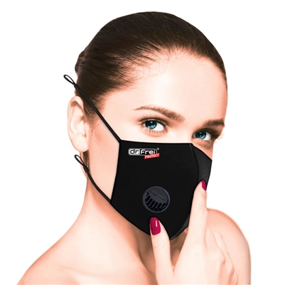 Dr. Frei Protection Mask Black - Single Pack